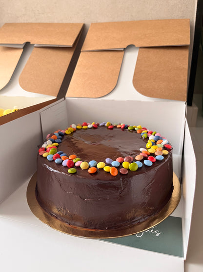 TARTA CHOCOLATE Y NATA